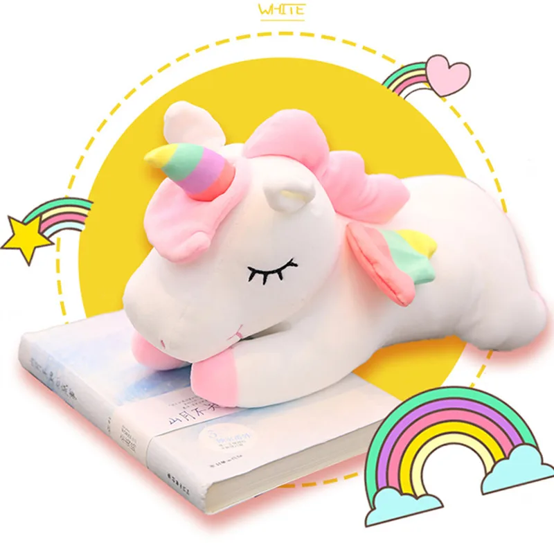 Hot 50cm New Lying Unicorn Stuffed Dolls Kawaii Soft Animal Unicorn Plush Toys for Children Sofa Pillows Kids Christmas Gift
Hot 50cm New Lying Unicorn Stuffed Dolls Kawaii Soft Animal Unicorn Plush Toys for Children Sofa Pillows Kids Christmas Gift