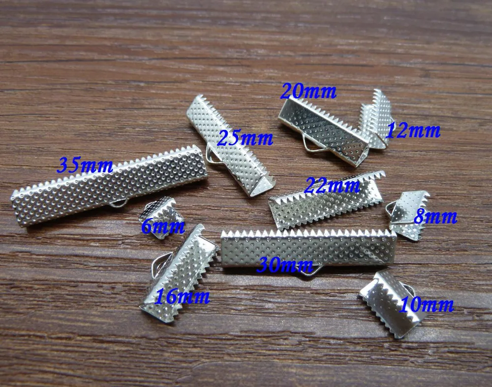 50pcs Ribbon Cord End Clamps Cap Crimps Beads Clips,Buckle,Fasteners,Clasps White K Tone Findings
50pcs Ribbon Cord End Clamps Cap Crimps Beads Clips,Buckle,Fasteners,Clasps White K Tone Findings