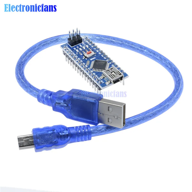 Nano Mini USB With the Bootloader Compatible Nano 3.0 Controller for Arduino CH340 USB Driver 16Mhz Nano V3.0 ATMEGA328P-AU
Nano Mini USB With the Bootloader Compatible Nano 3.0 Controller for Arduino CH340 USB Driver 16Mhz Nano V3.0 ATMEGA328P-AU