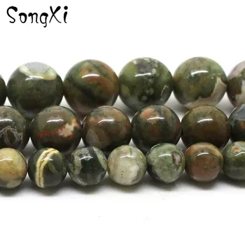 Natural Green Old KAMBABA Stone Round Loose Beads For Jewelry Making Pick Size 6/8/10mm DIY Bracelet Necklace 15 Inches
Natural Green Old KAMBABA Stone Round Loose Beads For Jewelry Making Pick Size 6/8/10mm DIY Bracelet Necklace 15 Inches
