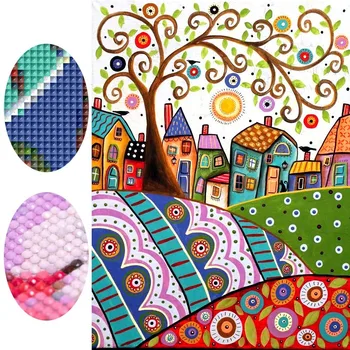 Village Tree Full Display Square/Round Cartoon Scenery Landscape Diamond Embroidery Diamond Painting Diamond Mosaic
Village Tree Full Display Square/Round Cartoon Scenery Landscape Diamond Embroidery Diamond Painting Diamond Mosaic
