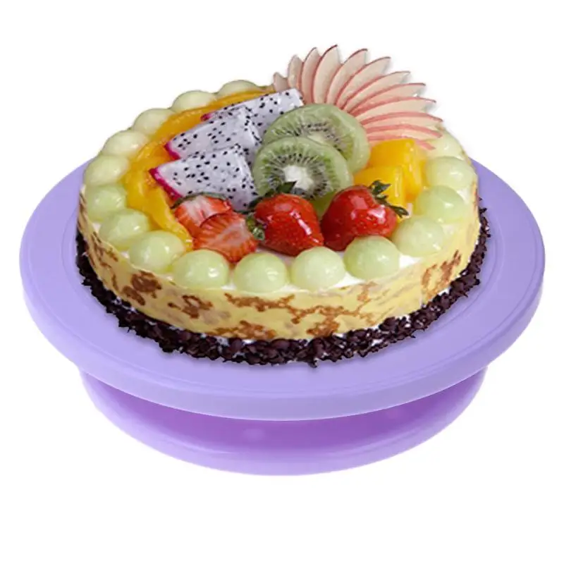 2019 New Kitchen Cake Decorating Rotating Stand DIY Cake Rack Baking Tool 4 Colors Turntable Cake Stand Plastic Baking Tool
2019 New Kitchen Cake Decorating Rotating Stand DIY Cake Rack Baking Tool 4 Colors Turntable Cake Stand Plastic Baking Tool