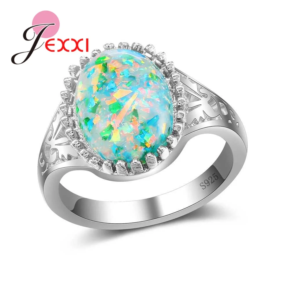New Arrival AAA Big Color Opal 925 Sterling Silver Hollow Pattern Ring For Women Female Party Jewelry Wholesale
New Arrival AAA Big Color Opal 925 Sterling Silver Hollow Pattern Ring For Women Female Party Jewelry Wholesale