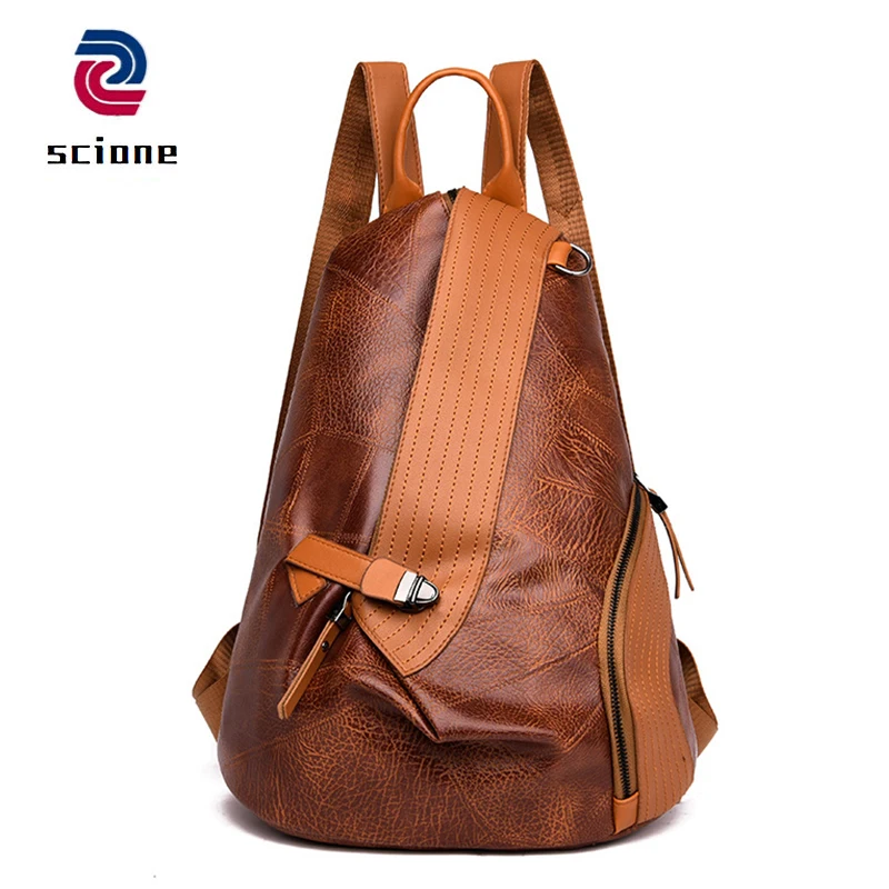Leisure Soft Leather Travel Backpack Female Backpack Anti-theft School Bags For Girls Sac a Dos Vintage Bagpack Ladies Mochilas
Leisure Soft Leather Travel Backpack Female Backpack Anti-theft School Bags For Girls Sac a Dos Vintage Bagpack Ladies Mochilas