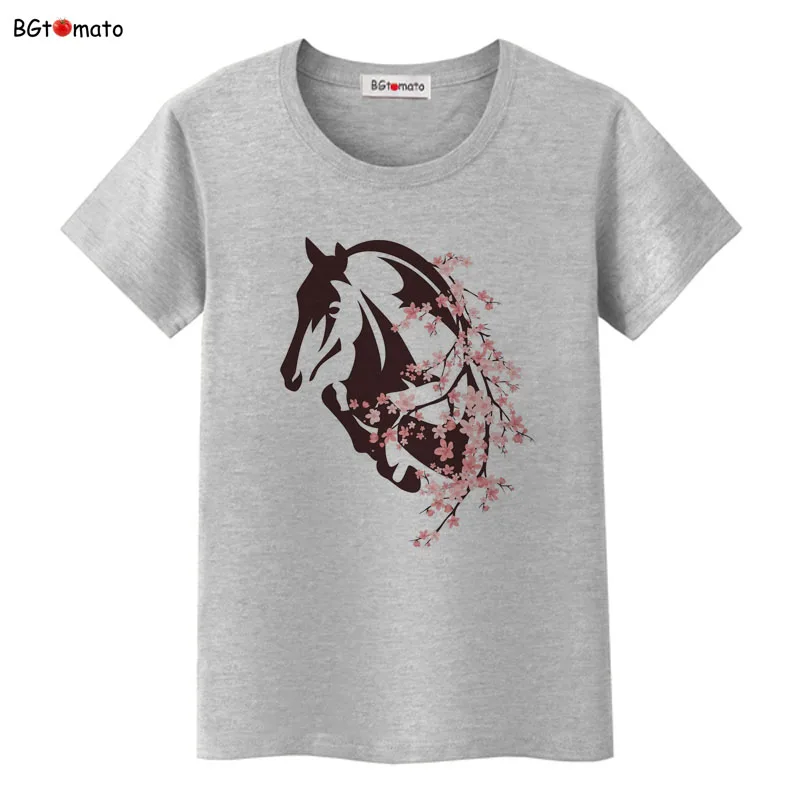Bgtomato Hot sale Horse T-shirt women super cool colorful Summer Tshirt brand new good quality casual shirts
Bgtomato Hot sale Horse T-shirt women super cool colorful Summer Tshirt brand new good quality casual shirts