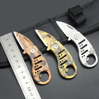 Pocket Folding Knife 5CR15 Stainless Steel Camping Jackknife Hunting Knives Wallet Key Chain Survival Tools edc karambit faca
Pocket Folding Knife 5CR15 Stainless Steel Camping Jackknife Hunting Knives Wallet Key Chain Survival Tools edc karambit faca