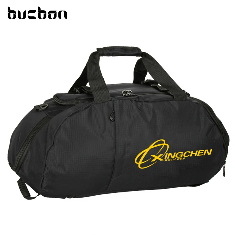 Durable Nylon Fitness Gym Bag Travel Bag With Shoes Storage Ball Sports Bag Portable Diagonal Backpack Three-use HAB071
Durable Nylon Fitness Gym Bag Travel Bag With Shoes Storage Ball Sports Bag Portable Diagonal Backpack Three-use HAB071