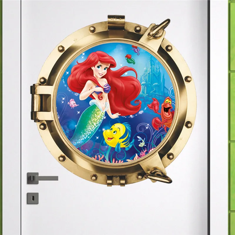 Mermaid Princess 3d Submarine Window Wall Stickers For Girls Room Home Decoration Cartoon Mural Art Diy Kids Wall Decal
Mermaid Princess 3d Submarine Window Wall Stickers For Girls Room Home Decoration Cartoon Mural Art Diy Kids Wall Decal
