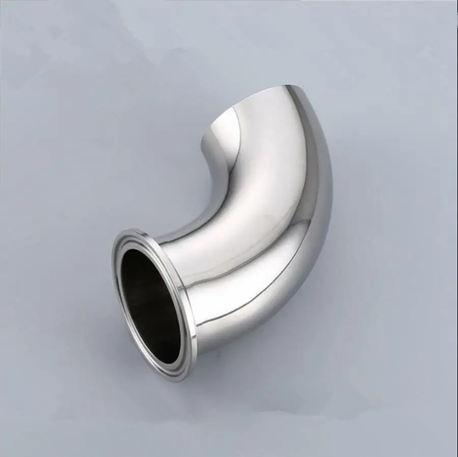 89mm Pipe OD Butt Weld x 3.5" Tri Clamp SUS 304 Stainless Steel 90 Degree Elbow Sanitary Pipe Fitting Home Brew Beer Wine
89mm Pipe OD Butt Weld x 3.5" Tri Clamp SUS 304 Stainless Steel 90 Degree Elbow Sanitary Pipe Fitting Home Brew Beer Wine