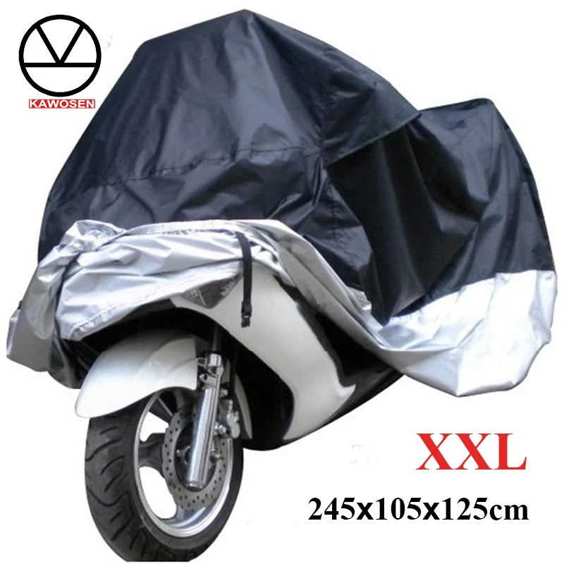 KAWOSEN Big Size XXL Motorcycle Cover Waterproof Outdoor Uv Protector Dustproof, Covers for Motorcycle,Motor Cover Scooter G MCT
KAWOSEN Big Size XXL Motorcycle Cover Waterproof Outdoor Uv Protector Dustproof, Covers for Motorcycle,Motor Cover Scooter G MCT
