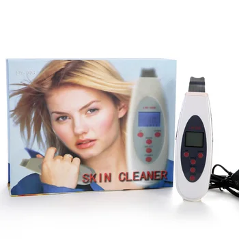 Handheld ultrasound LCD screen skin scrubber anti-ageing face lift spa machine 
Handheld ultrasound LCD screen skin scrubber anti-ageing face lift spa machine