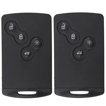KEYECU 2 Pcs/lot Smart Intelligent Remote Key 4 Buttons 433MHZ With PCF7952 Chip for Renault Koleos Key-less and Go
KEYECU 2 Pcs/lot Smart Intelligent Remote Key 4 Buttons 433MHZ With PCF7952 Chip for Renault Koleos Key-less and Go