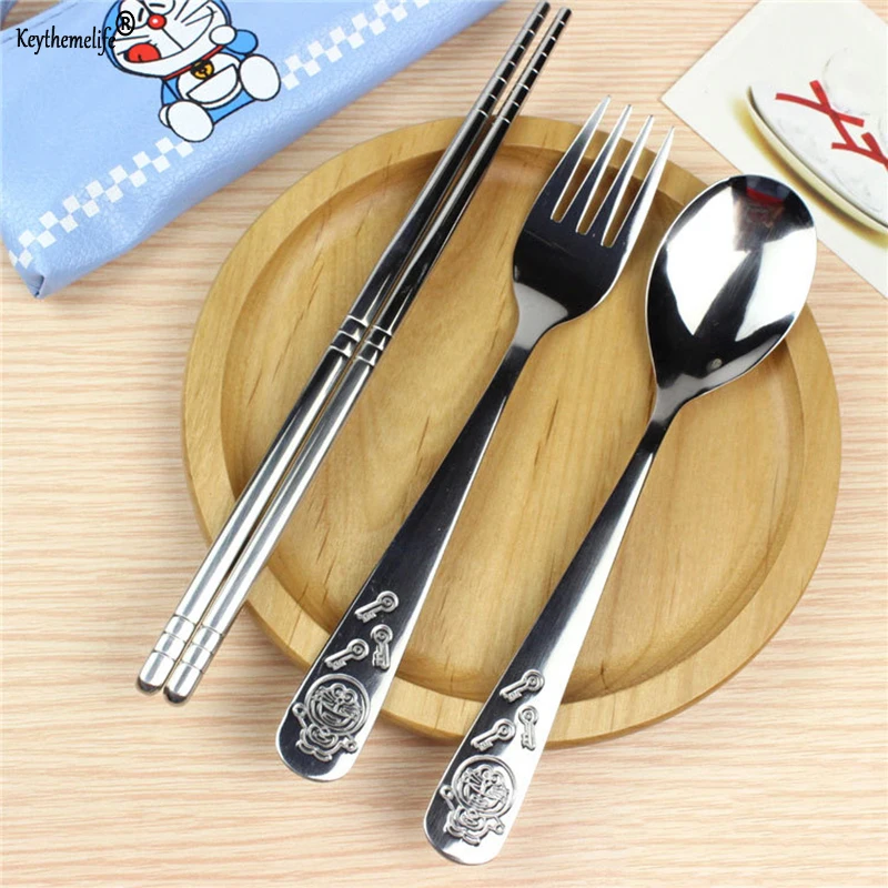 3 Pcs/Set Cartoon Hello Kitty Doraemon Portable Cutlery Set Stainless Steel Dinnerware Set Tableware Cutlery Fork For Kids D4
3 Pcs/Set Cartoon Hello Kitty Doraemon Portable Cutlery Set Stainless Steel Dinnerware Set Tableware Cutlery Fork For Kids D4
