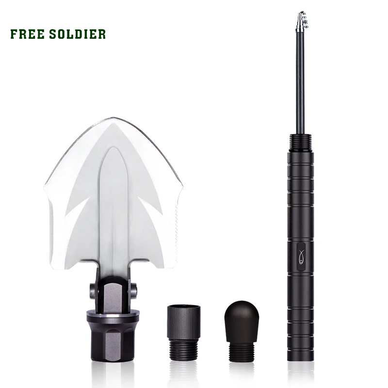 FREE SOLDIER Outdoor Sports Tactical Survival Multi-Tool Supplies Shovel Multifunctional Shovel Jungle Fishing Rod For Camping
FREE SOLDIER Outdoor Sports Tactical Survival Multi-Tool Supplies Shovel Multifunctional Shovel Jungle Fishing Rod For Camping