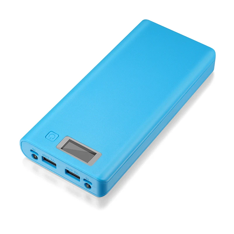 18650 Power Bank Case Dual USB Ports LCD Display DIY Power Bank Case For iPhone Samsung Mobile Phone Four Colors Battery Case
18650 Power Bank Case Dual USB Ports LCD Display DIY Power Bank Case For iPhone Samsung Mobile Phone Four Colors Battery Case