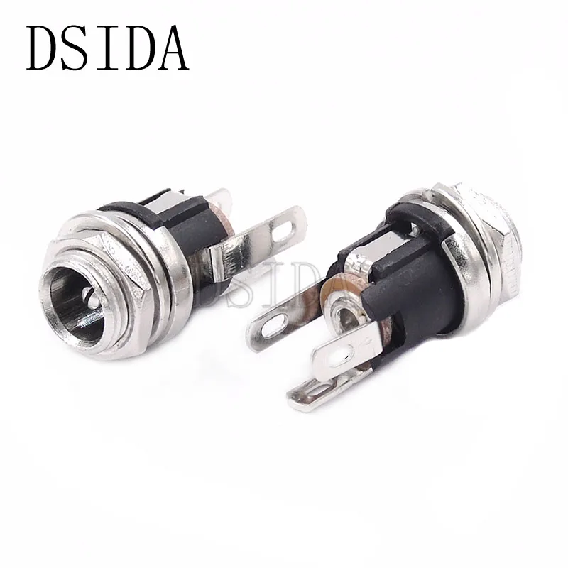 10PCS DC025M 5.5*2.1 5.5 x 2.1 mm DC Socket With Nut 5.5*2.1mm DC Power Jack Socket Female Panel Mount Connector
10PCS DC025M 5.5*2.1 5.5 x 2.1 mm DC Socket With Nut 5.5*2.1mm DC Power Jack Socket Female Panel Mount Connector