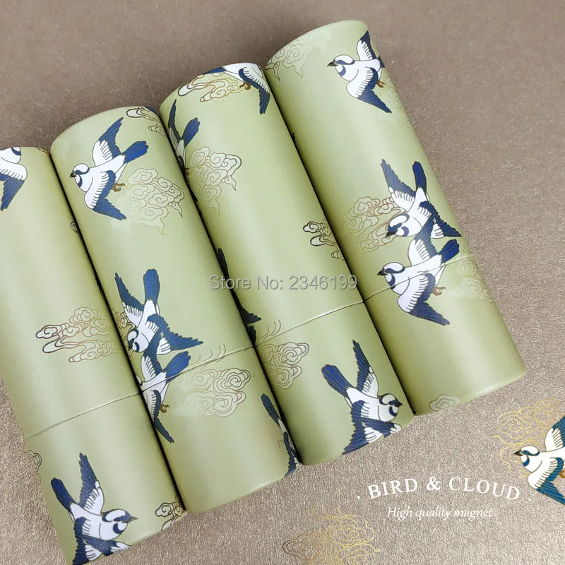 Empty Papery Lipstick Tube 12.1mm Bird Cloud Lipbalm Tube Cosmetic Container Chinese Style Lipbalm Tube Lipstick Container (2)