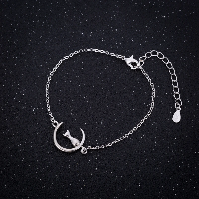 Shuangshuo New Fashion Cat Bracelets & Bangle Charm Cat in the Moon Cuff Bracelets for Women Bracelet pulseras bileklik SL075
Shuangshuo New Fashion Cat Bracelets & Bangle Charm Cat in the Moon Cuff Bracelets for Women Bracelet pulseras bileklik SL075