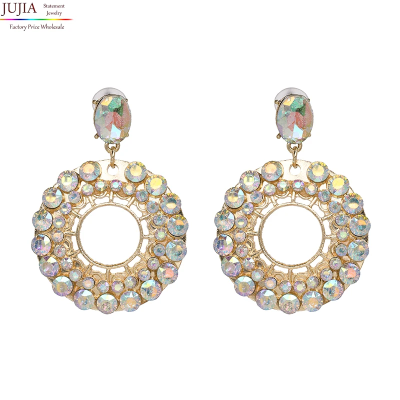 JUJIA 4 colors Good quality oorbellen earrings fashion jewelry women crystal vintage statement bib drop Earrings oorbellen
JUJIA 4 colors Good quality oorbellen earrings fashion jewelry women crystal vintage statement bib drop Earrings oorbellen