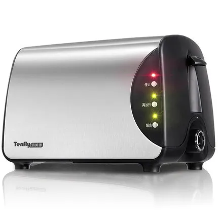 Tenfly BH-8863C 2 slices of toasted bread toaster stainless steel machine household automatic toaster breakfast machine
Tenfly BH-8863C 2 slices of toasted bread toaster stainless steel machine household automatic toaster breakfast machine