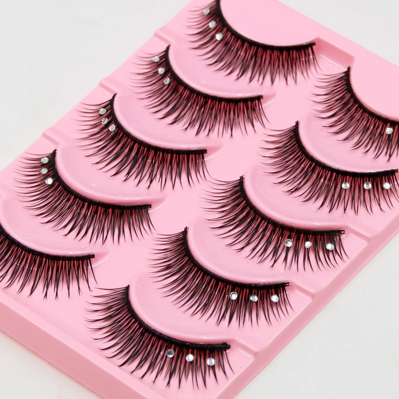 YOKPN Crystal False Eyelashes Natural Bare Makeup Slim With Fake Eyelashes Thick Stage Makeup Bridal Makeup Fake Eyelashes
YOKPN Crystal False Eyelashes Natural Bare Makeup Slim With Fake Eyelashes Thick Stage Makeup Bridal Makeup Fake Eyelashes