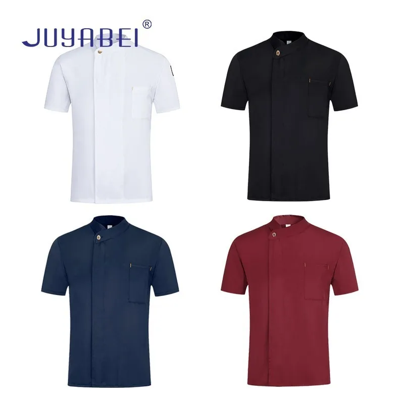 Summer Unisex Solid Color Short Sleeve Chef Uniform Restaurant Hotel Hairdressers Salon Cafe Waiter Work Jacket Free Scarf Gift
Summer Unisex Solid Color Short Sleeve Chef Uniform Restaurant Hotel Hairdressers Salon Cafe Waiter Work Jacket Free Scarf Gift