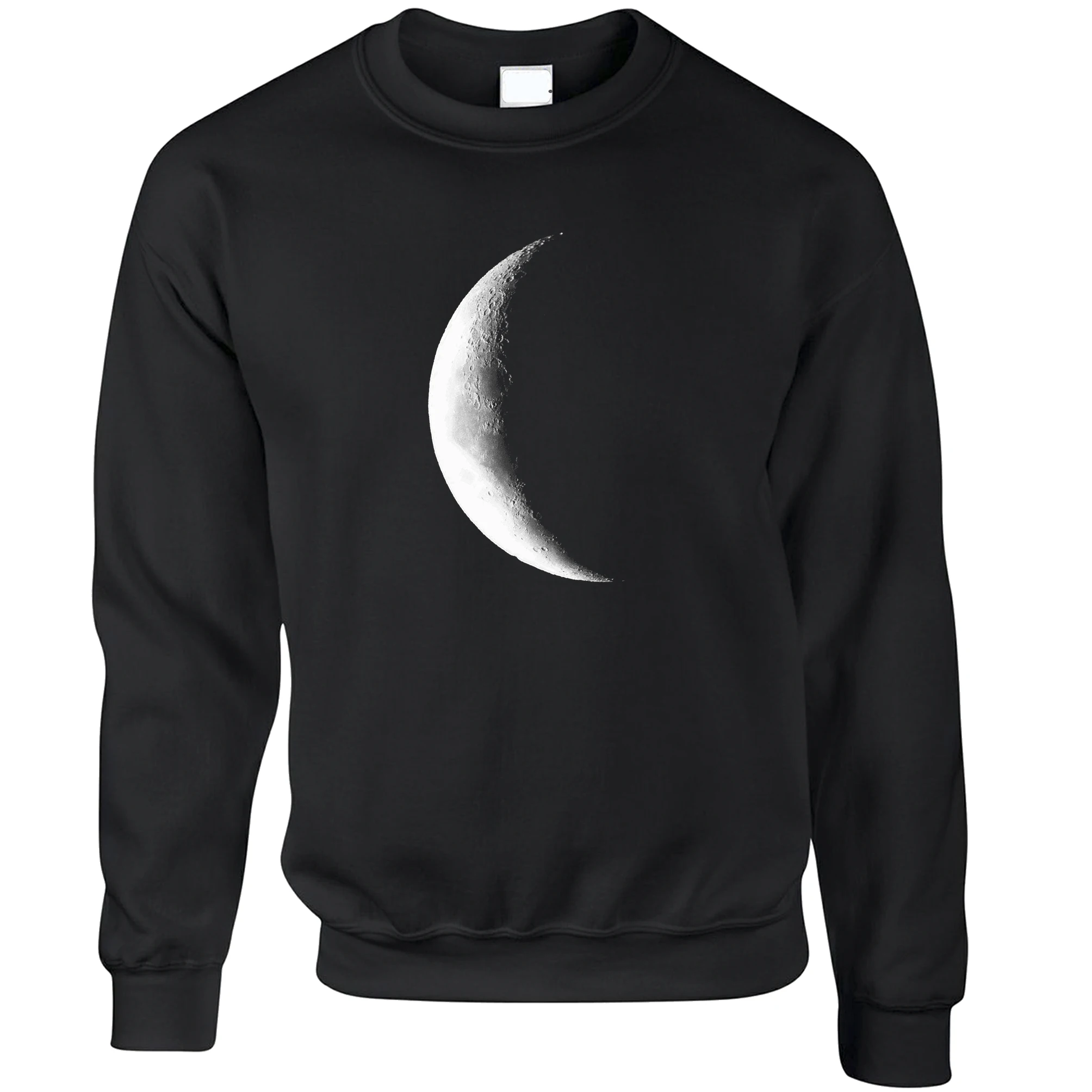 Фото Полумесяц Галактика Космос полумесяц Лунные звезды Астрономия джемпер свитер |