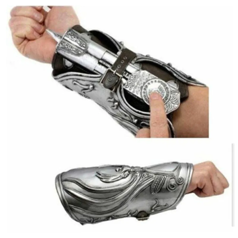 Hidden Blade Sleeve sword Action Figure assassins Hidden Blade Edward Weapons Sleeves swords Can the ejection Christmas Hallowee
Hidden Blade Sleeve sword Action Figure assassins Hidden Blade Edward Weapons Sleeves swords Can the ejection Christmas Hallowee