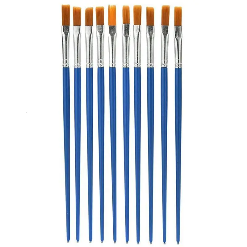10-Piece Nylon Hair Paint Brush Set Professional Artist Paint Brushes Art Painting Supplies for Watercolor Oil Acrylic Paintin
10-Piece Nylon Hair Paint Brush Set Professional Artist Paint Brushes Art Painting Supplies for Watercolor Oil Acrylic Paintin