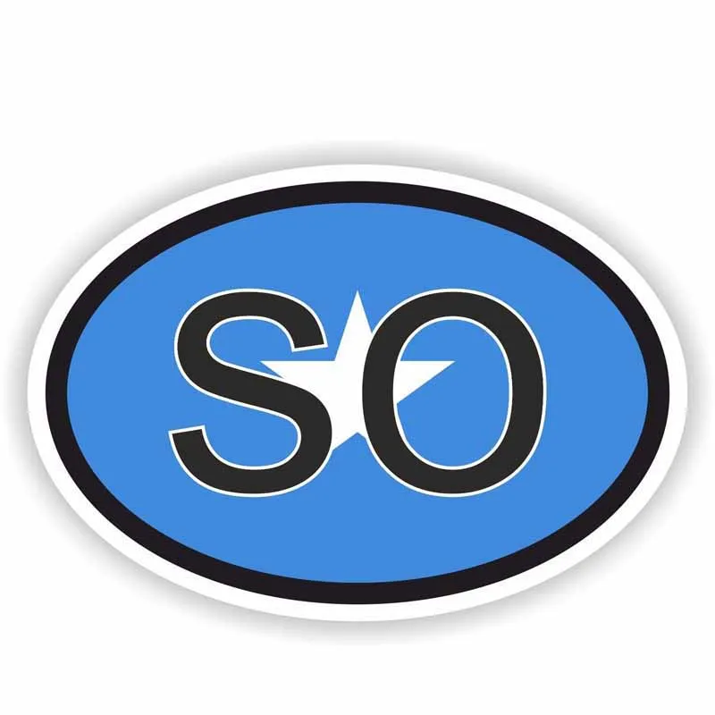 15CM*10CM SOMALIA SO AFRICA Country Code Car Sticker Helmet Bike Oval Decal 6-0490
15CM*10CM SOMALIA SO AFRICA Country Code Car Sticker Helmet Bike Oval Decal 6-0490