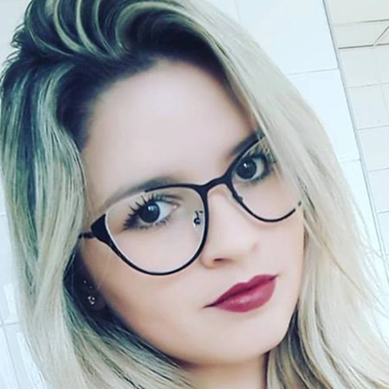 NOSSA New Fashion Half Rim Metal Eyeglasses Frame Students Men Women's Clear Lens Elegant Myopia Eyewear Frames Oval Spectacle
NOSSA New Fashion Half Rim Metal Eyeglasses Frame Students Men Women's Clear Lens Elegant Myopia Eyewear Frames Oval Spectacle