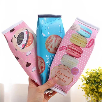 Creative Pencil Case Cute Biscuit Box PU Leather Pencil Bag Biscuit Cosmetic Bag Cosmetic Storage Bag
Creative Pencil Case Cute Biscuit Box PU Leather Pencil Bag Biscuit Cosmetic Bag Cosmetic Storage Bag