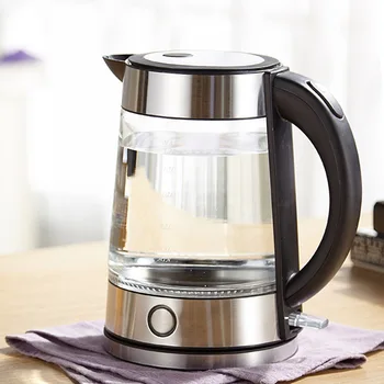 220V Electric Glass Kettle Temperature Control Small Electric Kettle 1800W 1.7L Transparent Glass Design
220V Electric Glass Kettle Temperature Control Small Electric Kettle 1800W 1.7L Transparent Glass Design