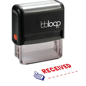 BBloop "RECEIVED" W/ Inbox Illustration Self-Inking Stamp, Rectangular, Laser Engraved, RED
BBloop "RECEIVED" W/ Inbox Illustration Self-Inking Stamp, Rectangular, Laser Engraved, RED