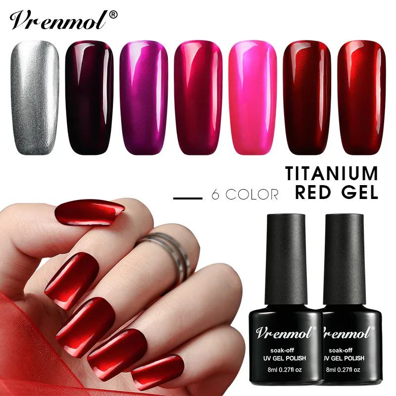 Vrenmol Hybrid Glitter Titanium Rode Gel Vernis Spiegel Metalen Heldere Acryl Kleur Nail Lijm Gel polish UV Gel Nail Lak
Vrenmol Hybrid Glitter Titanium Rode Gel Vernis Spiegel Metalen Heldere Acryl Kleur Nail Lijm Gel polish UV Gel Nail Lak