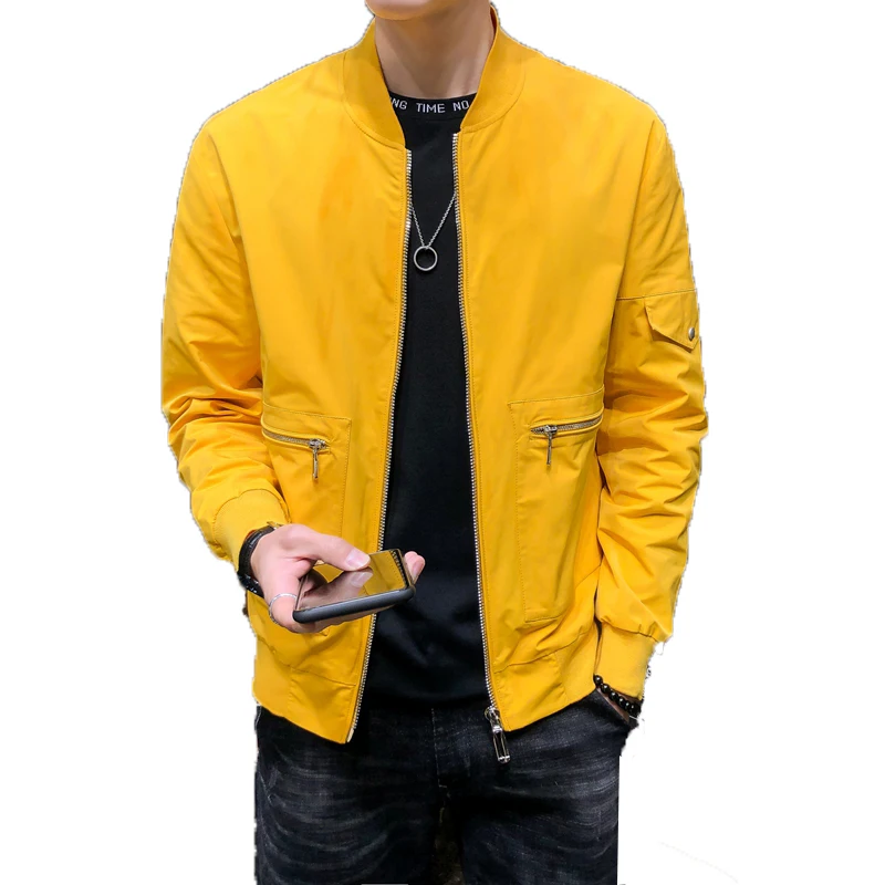 Mens Jacket 2019 Spring Casual Solid Fashion Slim Men Bomber Jacket Male Baseball Man Outwear Top windbreaker Jackets Coat 3XL
Mens Jacket 2019 Spring Casual Solid Fashion Slim Men Bomber Jacket Male Baseball Man Outwear Top windbreaker Jackets Coat 3XL