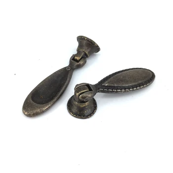 10PCS Furniture Hardware Drawer Drop Pull Knob Bronze Tone / Antique Traditional Cabinet Dresser Pendant handle Pull
10PCS Furniture Hardware Drawer Drop Pull Knob Bronze Tone / Antique Traditional Cabinet Dresser Pendant handle Pull
