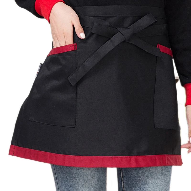 Universal Unisex Kitchen Apron for Woman Cooking Chef Aprons Uniforms Waist Apron Short Waiter Apron Double Pockets Baking Tools
Universal Unisex Kitchen Apron for Woman Cooking Chef Aprons Uniforms Waist Apron Short Waiter Apron Double Pockets Baking Tools