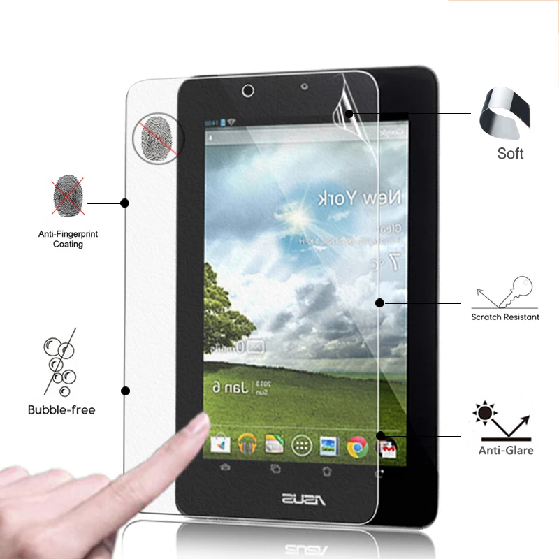 BEST Anti-Glare Matte Film For ASUS MeMo Pad ME172V 7.0" tablet pc Anti-Fingerprint Screen Protector films with clean cloth
BEST Anti-Glare Matte Film For ASUS MeMo Pad ME172V 7.0" tablet pc Anti-Fingerprint Screen Protector films with clean cloth