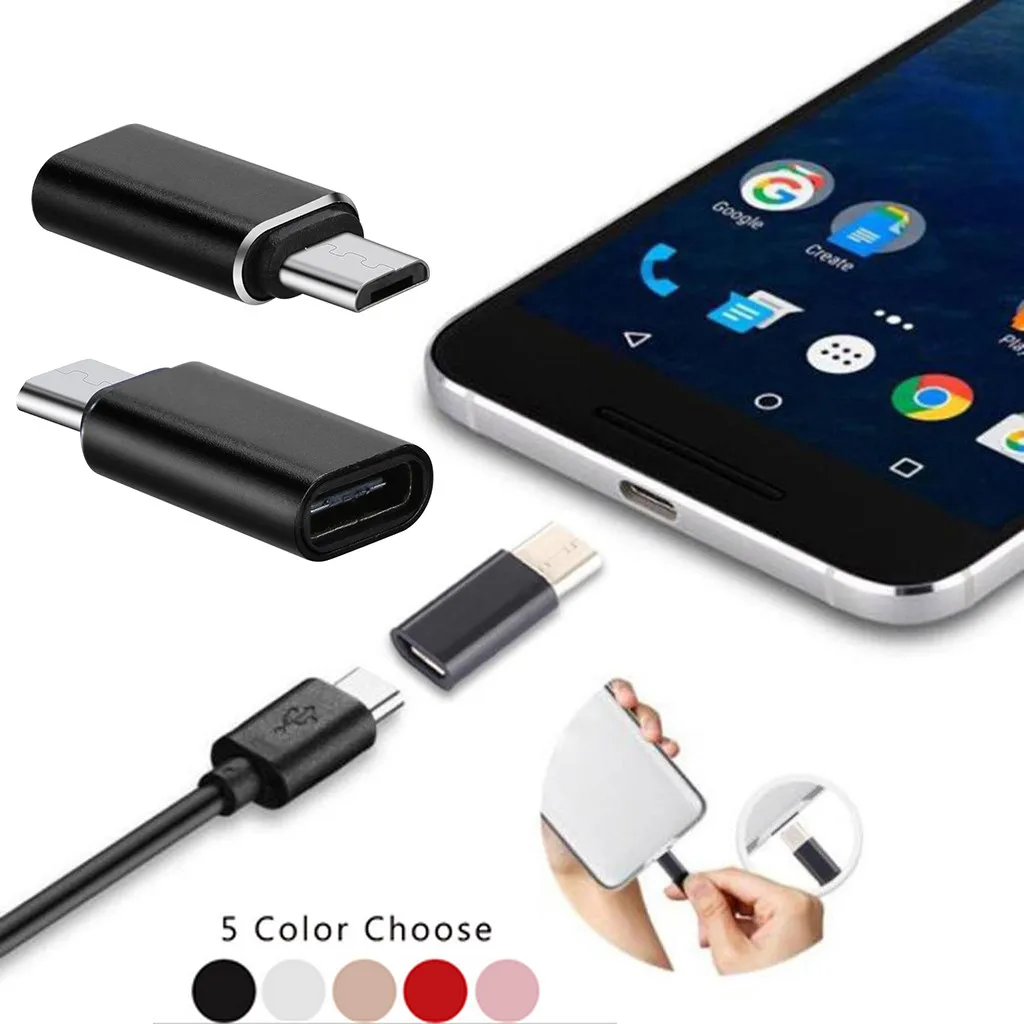 Micro USB 2.0 Type B Male To USB 3.1 Type C Female Data Charge Converter Adapter OTG Micro USB Type C OTG Adapter
Micro USB 2.0 Type B Male To USB 3.1 Type C Female Data Charge Converter Adapter OTG Micro USB Type C OTG Adapter