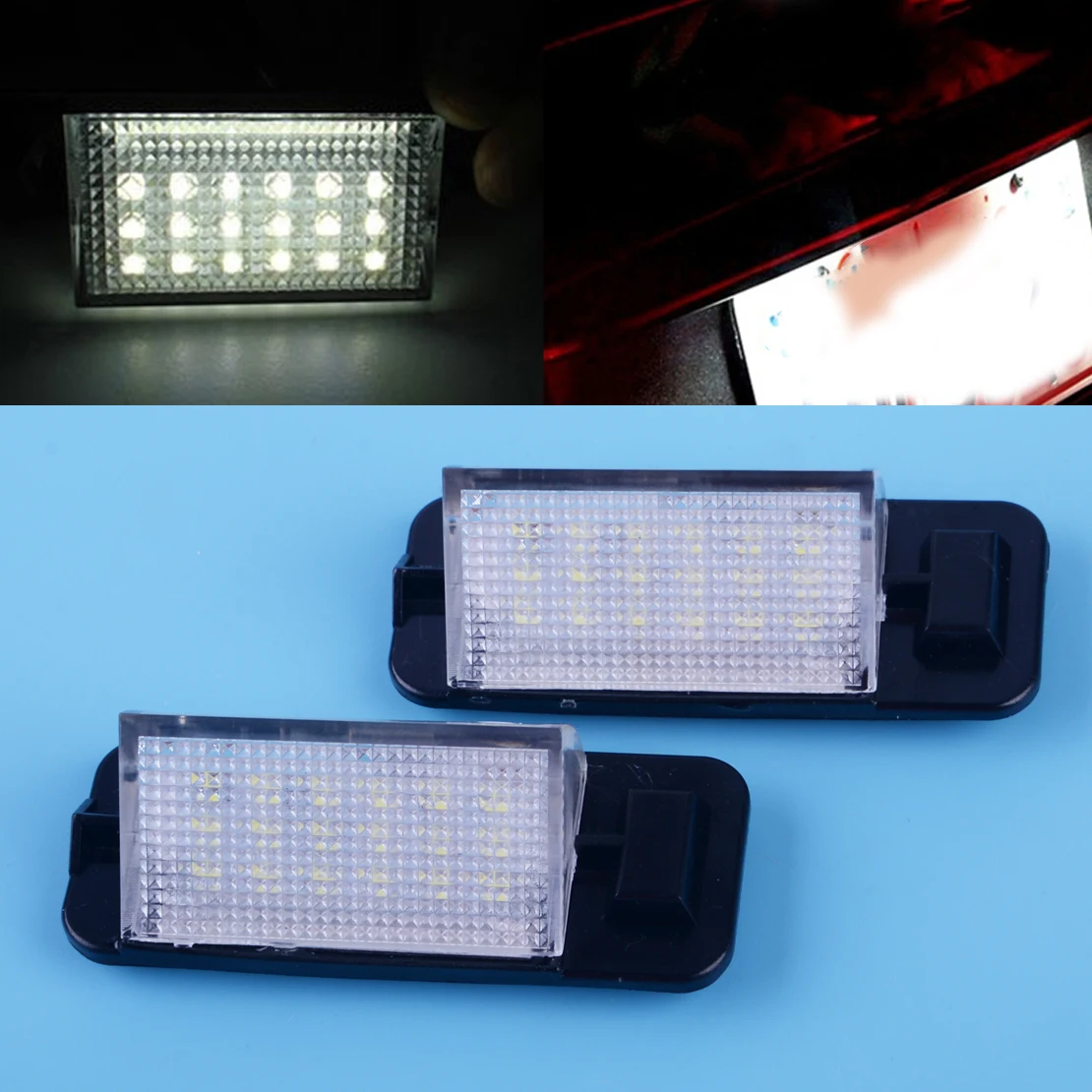 DWCX 1 Pair White 18 LED Car License Number Plate Light Lamp 6500-7000k fit for BMW 3 Series E36 1992 1993 1994 1995 1996-1998
DWCX 1 Pair White 18 LED Car License Number Plate Light Lamp 6500-7000k fit for BMW 3 Series E36 1992 1993 1994 1995 1996-1998