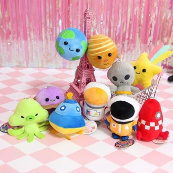 1 Pc Cute Japanese Cosmic Romantic Alien Astronaut Saturn Jupiter Earth Plush Doll Pendant Stuffed Plush toy
1 Pc Cute Japanese Cosmic Romantic Alien Astronaut Saturn Jupiter Earth Plush Doll Pendant Stuffed Plush toy