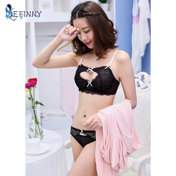 Sexy Thin Cotton Lace Sexy Bra Set Breathable Comfortable Bra + Panties
Sexy Thin Cotton Lace Sexy Bra Set Breathable Comfortable Bra + Panties