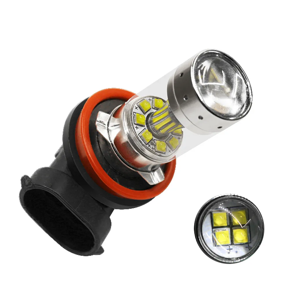 LED Cone Power High Brightness Fog Lamp 12SMD H8 H11 60W 12V-28V | Автомобили и мотоциклы