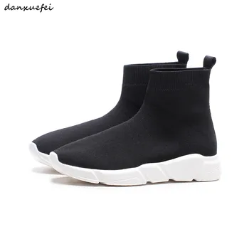 Women's Stretch knitting slip-on autumn ankle boots leisure female comfortable short booties casual sneaker warking shoes sale
Women's Stretch knitting slip-on autumn ankle boots leisure female comfortable short booties casual sneaker warking shoes sale