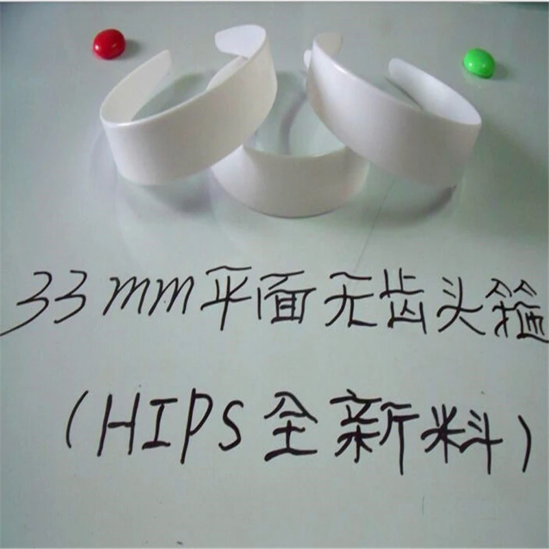 33mm HIPS Plastic Women Hairbands Girls Hair Band Hairband Headbands Hair DIY Accessories EH83
33mm HIPS Plastic Women Hairbands Girls Hair Band Hairband Headbands Hair DIY Accessories EH83