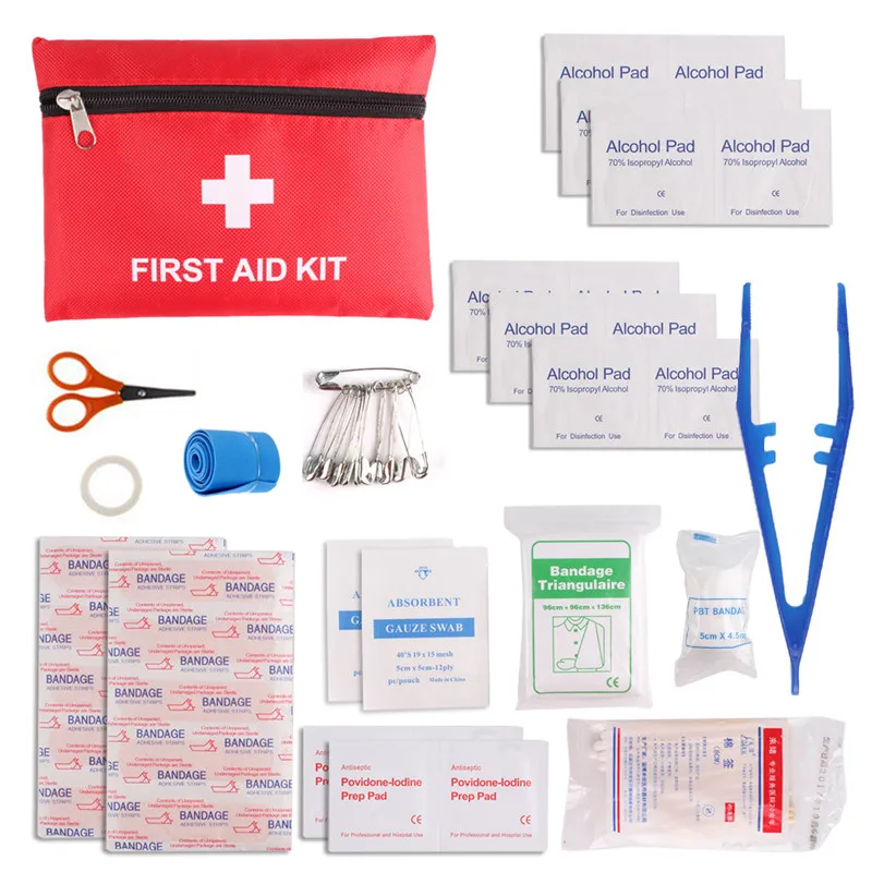 12 Kinds/Pack Emergency Kits First Aid Kit Pouch Bag Travel Sport Rescue Medical Treatment Hiking Camping First Aid Kit
12 Kinds/Pack Emergency Kits First Aid Kit Pouch Bag Travel Sport Rescue Medical Treatment Hiking Camping First Aid Kit