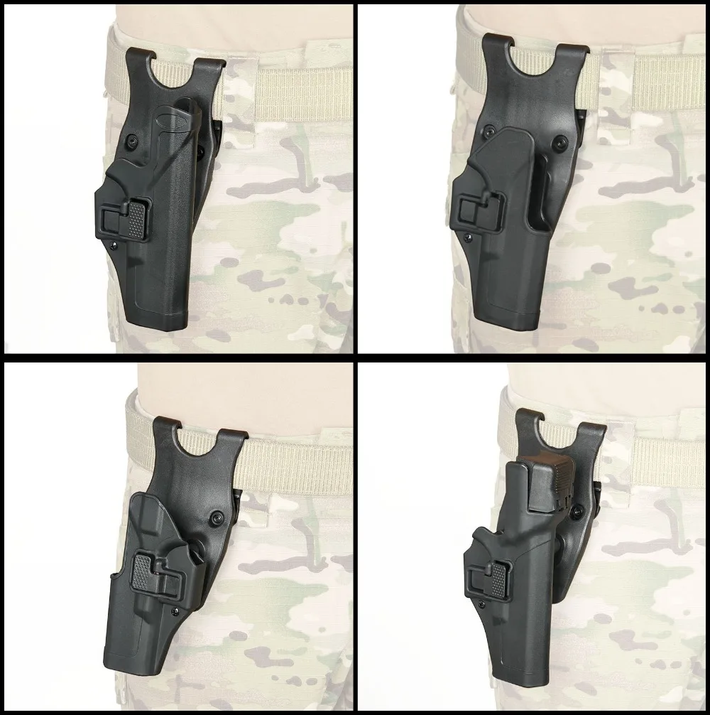 PPT Tactical Holster For Glock 17 Pistol Belt Holster Right Hand and Left Hand Black Tan Color For Hunting gs7-0092
PPT Tactical Holster For Glock 17 Pistol Belt Holster Right Hand and Left Hand Black Tan Color For Hunting gs7-0092