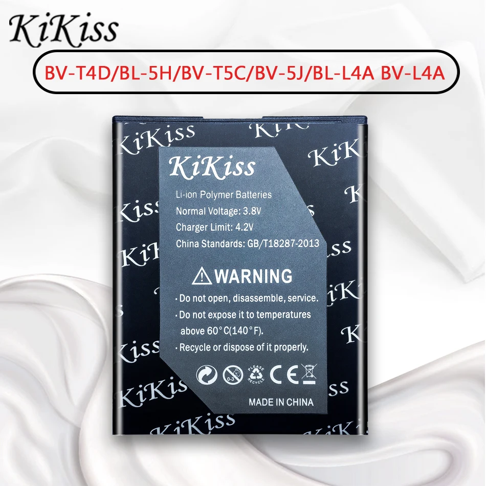 KiKiss Battery For Microsoft Nokia Lumia 435 532 535 630 635 640 830 950 Bateria BL-5H BL-L4A BV-L4A BV-T5C BV-T4D BV-5J BL 5H
KiKiss Battery For Microsoft Nokia Lumia 435 532 535 630 635 640 830 950 Bateria BL-5H BL-L4A BV-L4A BV-T5C BV-T4D BV-5J BL 5H