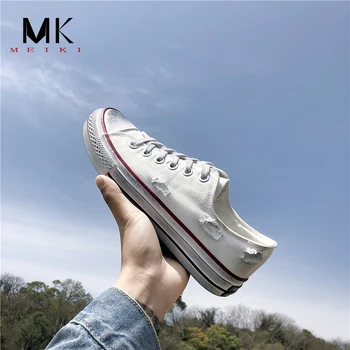 MEIKI replica classic fashion canvas shoes high shoes multiple colors 2019 new low to help shoes casual wild student #112
MEIKI replica classic fashion canvas shoes high shoes multiple colors 2019 new low to help shoes casual wild student #112